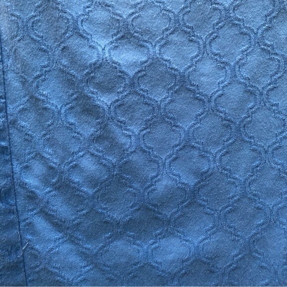 Lilly Pulitzer Kelly Textured Skinny Ankle Pants Light Blue Size 2 Flawed - Picture 3 of 7